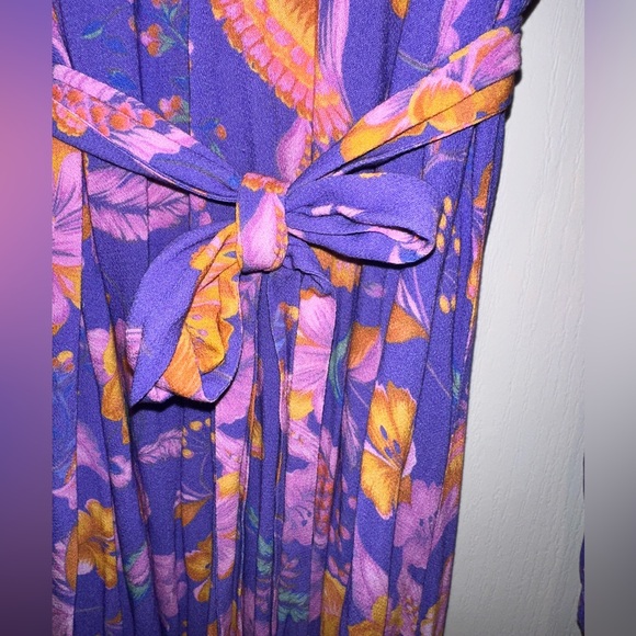 THE NINE LIVES BAZAAR MARGOT IRIS MIDI DRESS NWT size 12 US! - Picture 5 of 6